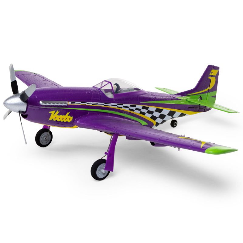 E-flite UMX P-51D Voodoo 0.44m SAFE Select BNF Basic