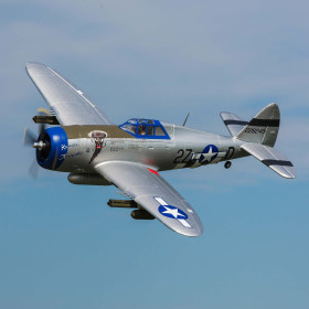 E-flite P-47 Razorback 1.2m AS3X SAFE Select BNF Basic