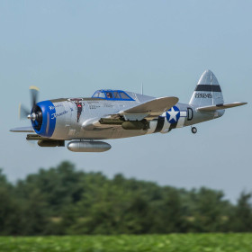 E-flite P-47 Razorback 1.2m AS3X SAFE Select BNF Basic