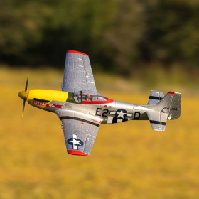 E-flite UMX P-51D Mustang “Detroit Miss” AS3X Safe Select BNF Basic
