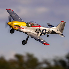 E-flite UMX P-51D Mustang “Detroit Miss” AS3X Safe Select BNF Basic