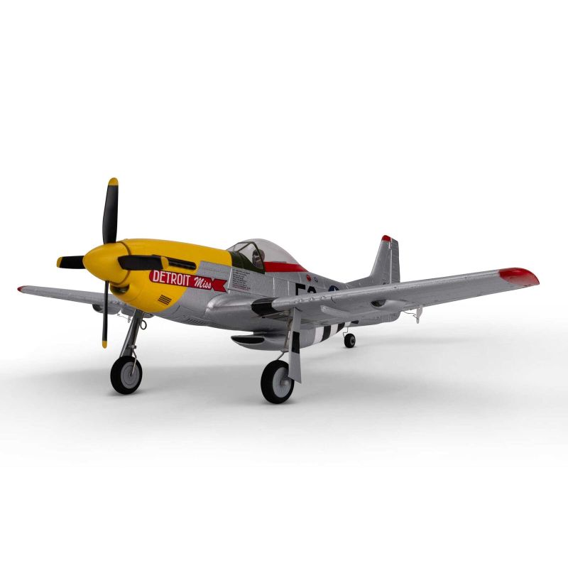 E-flite UMX P-51D Mustang “Detroit Miss” AS3X Safe Select BNF Basic