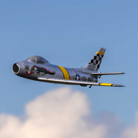 E-flite F-86 Sabre 30mm EDF Jet AS3X SAFE SELECT BNF Basic