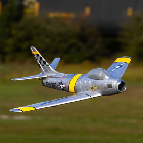 E-flite F-86 Sabre 30mm EDF Jet AS3X SAFE SELECT BNF Basic