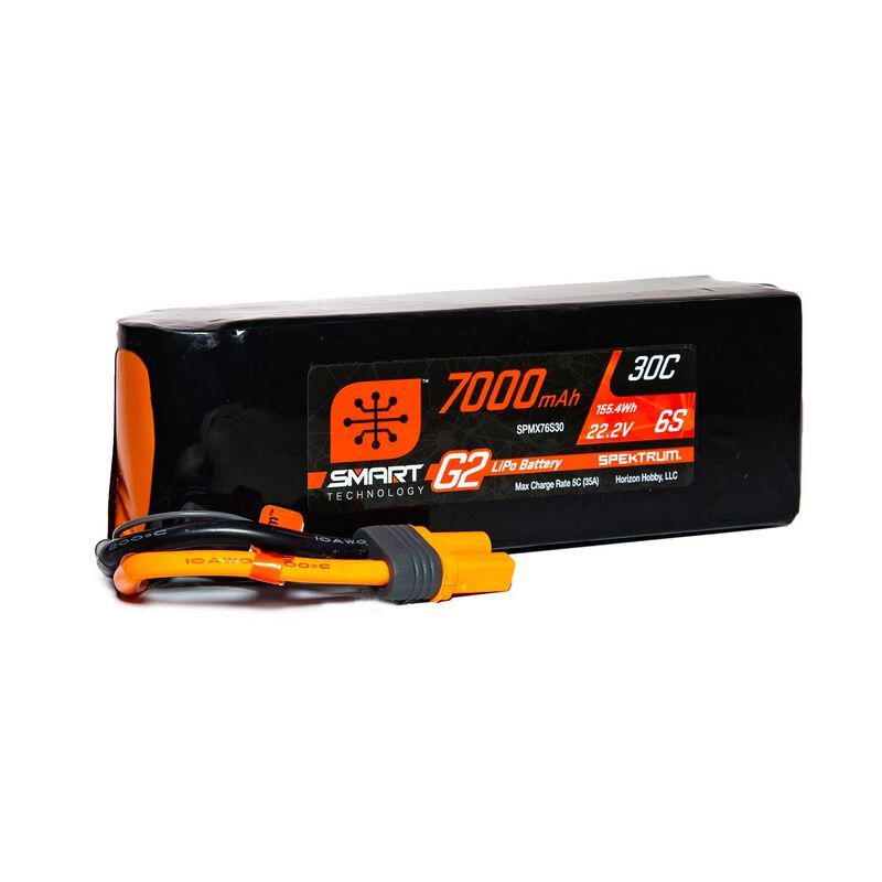 SPEKTRUM Smart G2 LiPol 22.2V 6S 7000mAh 30C IC5