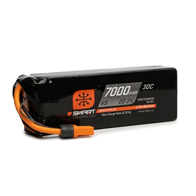 SPEKTRUM Smart LiPol 7000mah 6S 22.2V 30C IC5