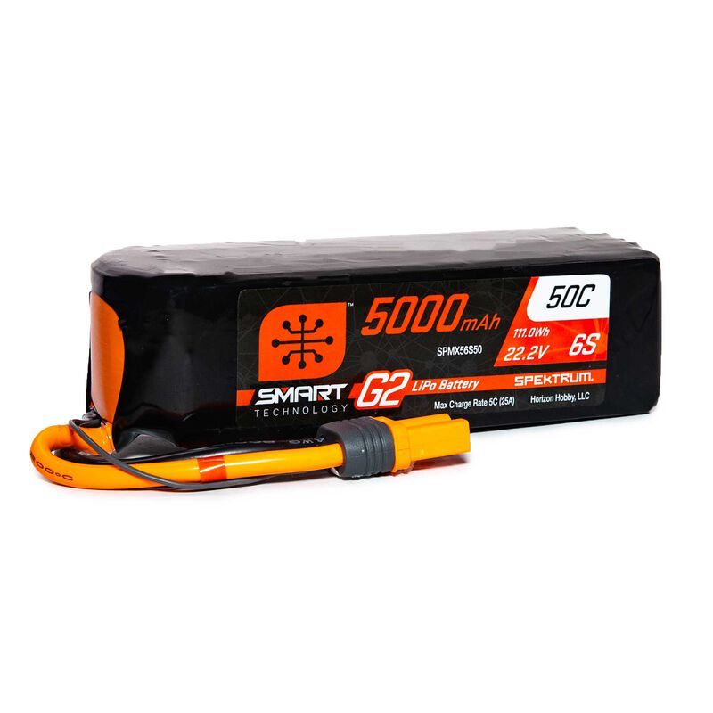 SPEKTRUM Smart G2 LiPol 22.2V 5000mAh 50C IC5