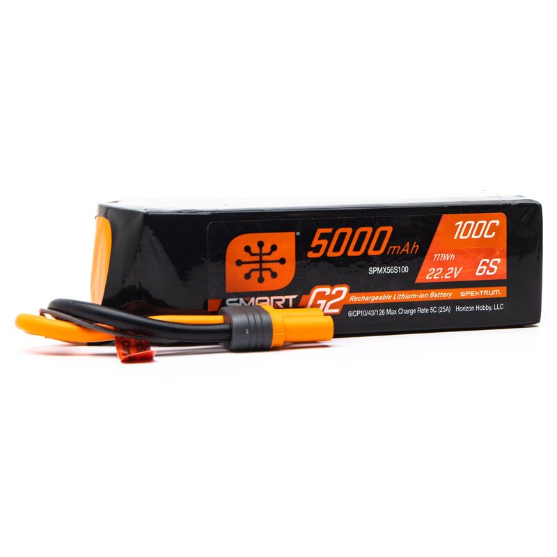 SPEKTRUM Smart G2 LiPol 22.2V 5000mAh 100C IC5