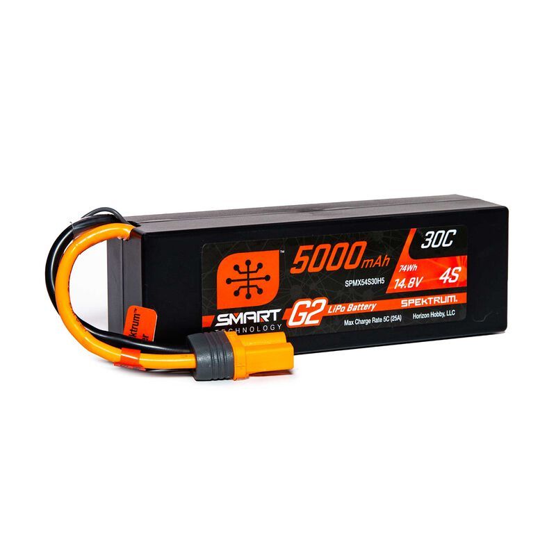 SPEKTRUM Smart G2 LiPol 14.8V 5000mAh 30C HC IC5