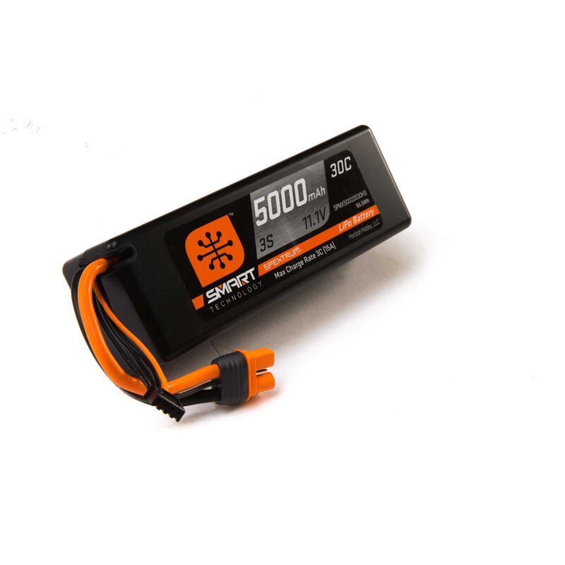 SPEKTRUM Smart LiPol Car 5000mah 3S 11.1V 30C HC IC3