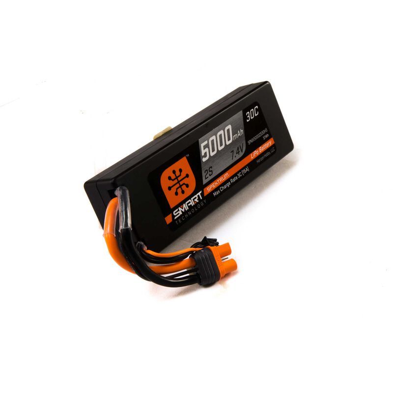 SPEKTRUM Smart LiPol Car 5000mah 2S 7.4V 30C HC IC3