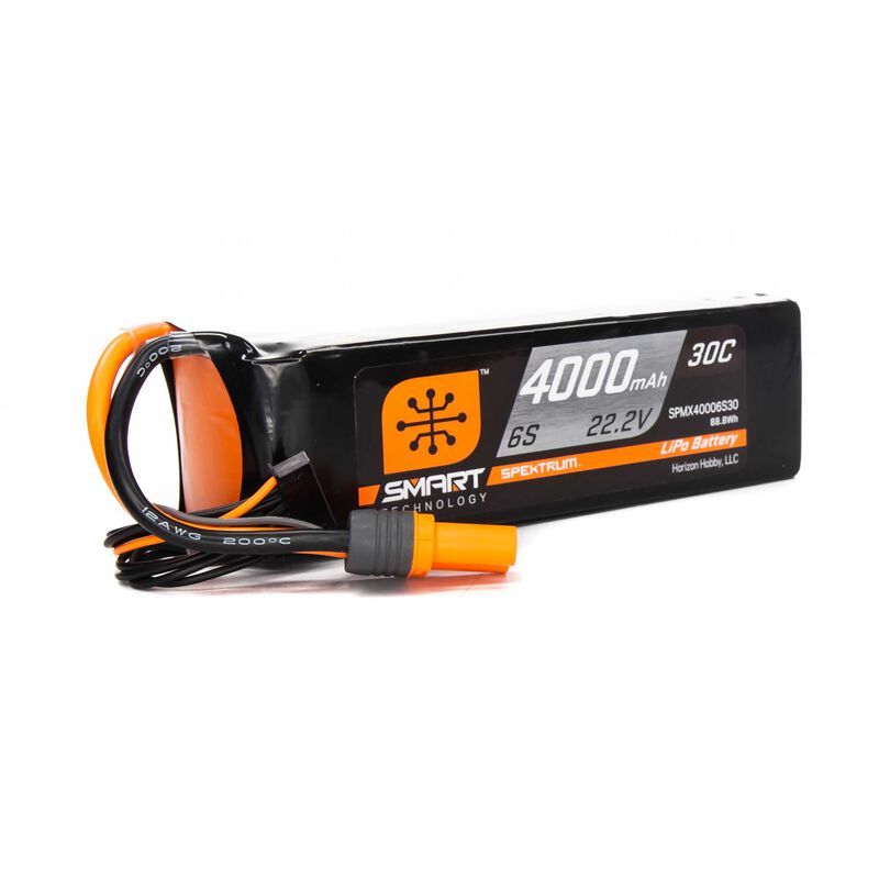 SPEKTRUM Smart LiPol 22.2V 4000mAh 30C IC5