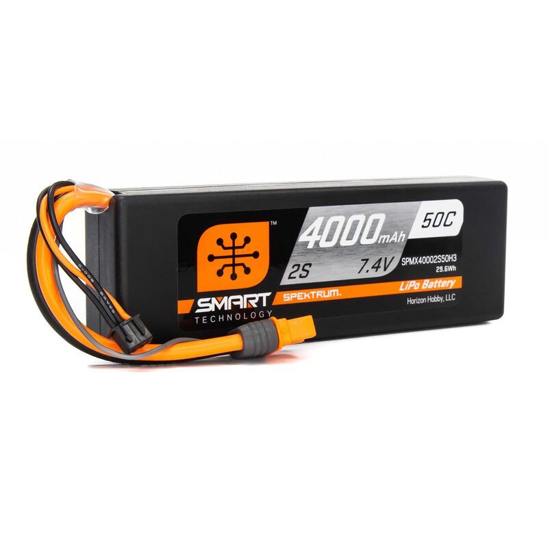 SPEKTRUM Smart LiPol 7.2V 4000mAh 30C IC3