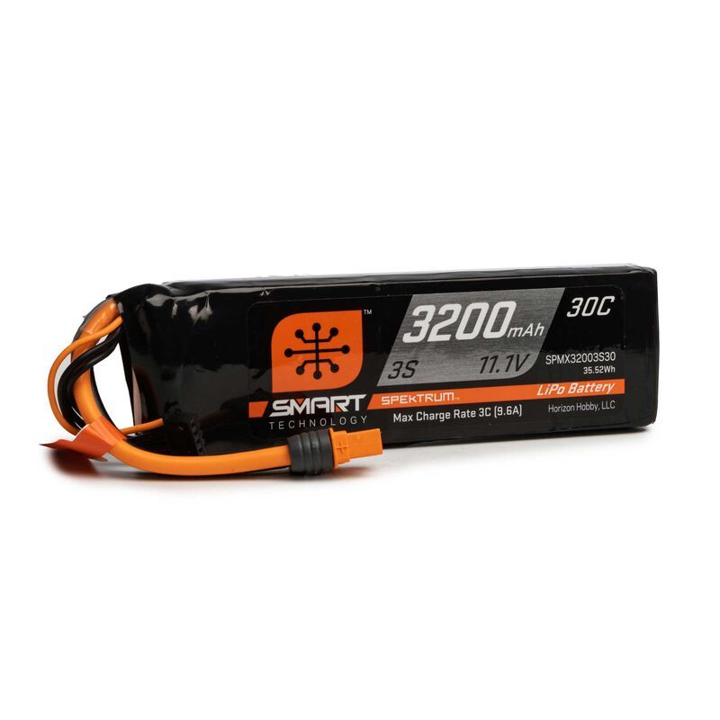 SPEKTRUM Smart LiPol 3200mAh 3S 11.1V 30C IC3
