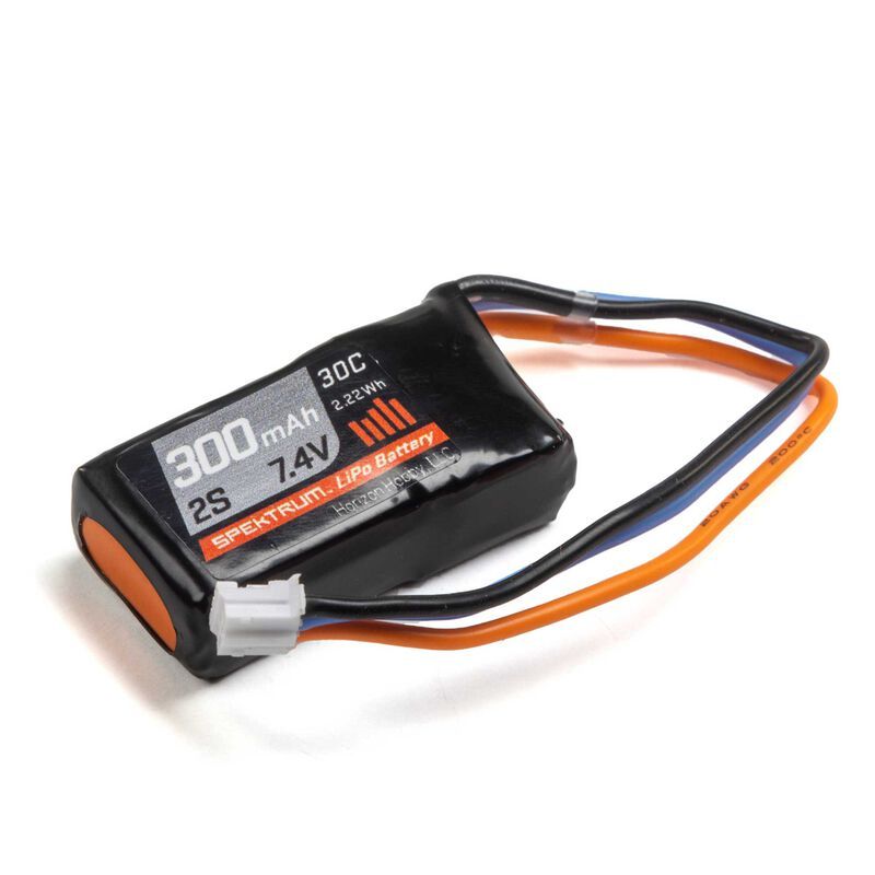 SPEKTRUM LiPol 7.4V 300mAh 30C JST-PH