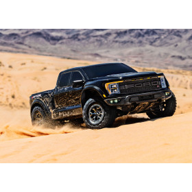 TRAXXAS Raptor R VXL 4WD 1/10 + TSM (czarny) (101076-4)