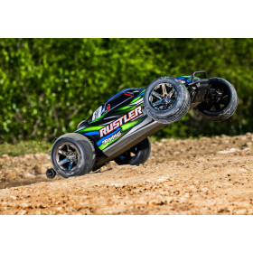 TRAXXAS Rustler 2WD BL-2S VXL 1/10 (Zielony)