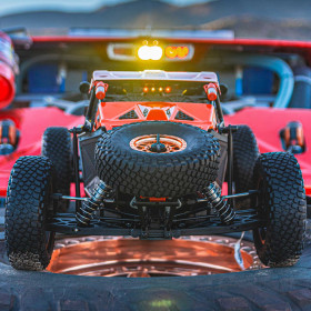 LOSI 8ight-X Super Lasernut Buggy 1:6 4WD RTR (Czerwony)