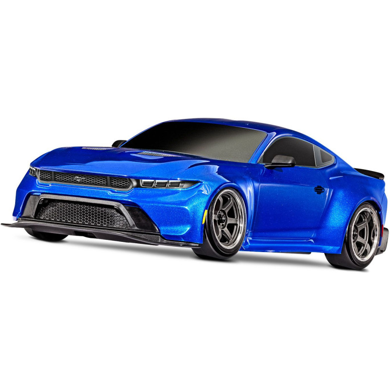 TRAXXAS Ford Mustang 7th gen 1/10 4-Tec Drift RWD (Niebieski) (105237-4)