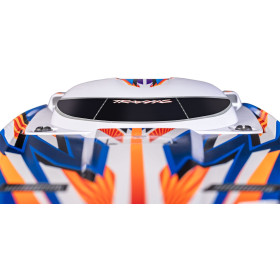 Łódź wyścigowa TRAXXAS Spartan SR + Stablilizacja TSM + TQi (Pomarańczowy)