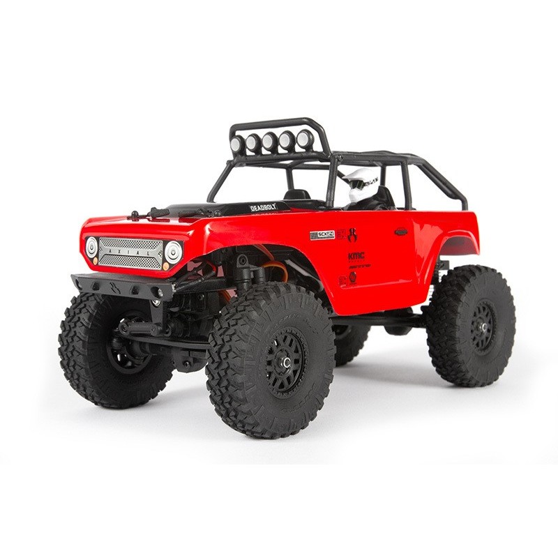 AXIAL SCX24 Deadbolt 1/24 4WD RTR (czerwony)