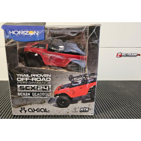 AXIAL SCX24 Deadbolt 1/24 4WD RTR (czerwony) (OUTLET)