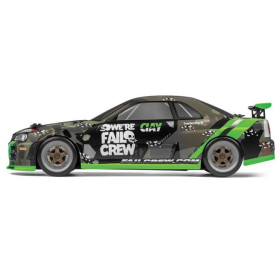 HPI RACING Micro RS4 Drift - Nissan Skyline R34 GT-R Fail Crew