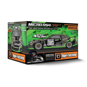 HPI RACING Micro RS4 Drift - Nissan Skyline R34 GT-R Fail Crew