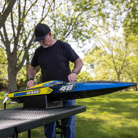 Łódź wyścigowa PROBOAT Super Sonicwake 48" 8S (Niebieski)