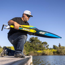 Łódź wyścigowa PROBOAT Super Sonicwake 48" 8S (Niebieski)