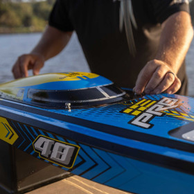 Łódź wyścigowa PROBOAT Super Sonicwake 48" 8S (Niebieski)