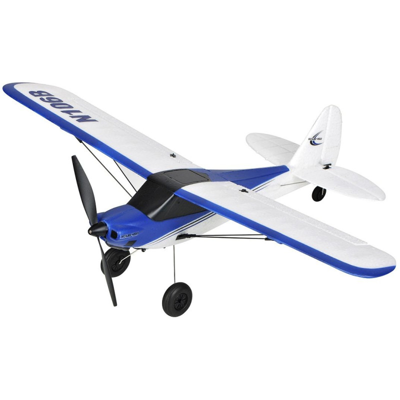 Samolot TOP RC HOBBY Mini XCub 450 (Niebieski)