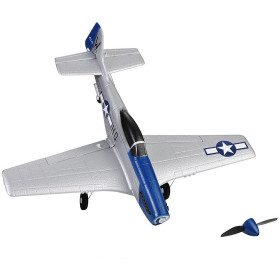 Samolot TOP RC HOBBY Mini P51D 450 (Niebieski)