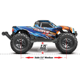 TRAXXAS Stampede V2 4x4 VXL 1/10 (Zielony)