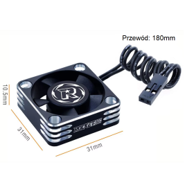 SURPASS HOBBY Rocket-RC Wentylator aluminiowy 30mm 28000RPM (Czerwony)