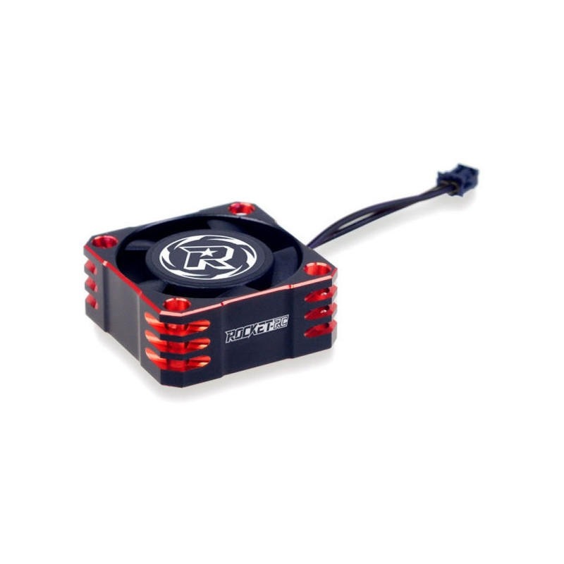 SURPASS HOBBY Rocket-RC Wentylator aluminiowy 25mm 32000RPM (Czerwony)