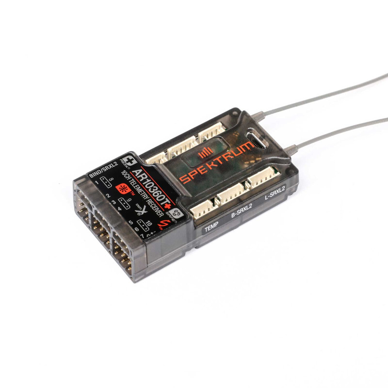 Spektrum odbiornik AR10360T+ AS3X+/SAFE z telemetrią