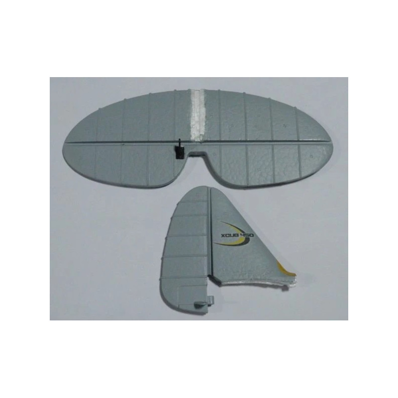 Statecznik poziomy modelu Mini Cub 450 - żółty