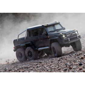 TRAXXAS TRX-6 Mercedes-Benz G63 AMG 6x6 1/10 RTR Clipless (Srebrny)