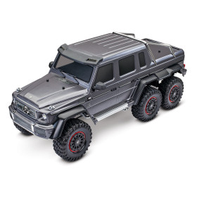TRAXXAS TRX-6 Mercedes-Benz G63 AMG 6x6 1/10 RTR Clipless (Srebrny)