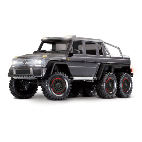 TRAXXAS TRX-6 Mercedes-Benz G63 AMG 6x6 1/10 RTR Clipless (Srebrny)
