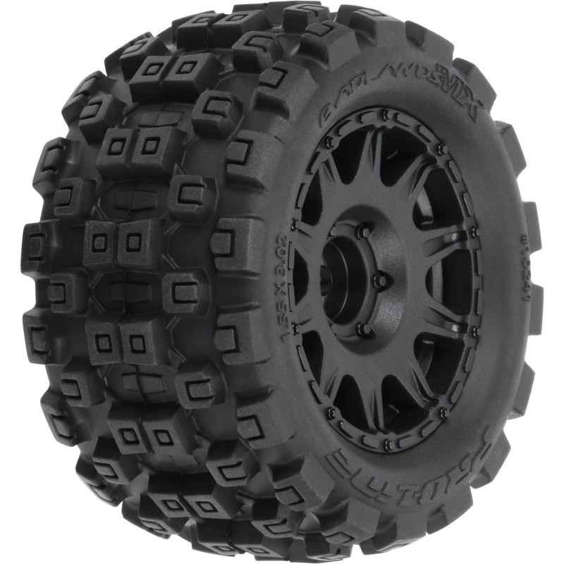 PRO-LINE Koła 4szt. 1/18 Badlands MX 1.85" do Arrma GROM