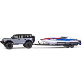 Przyczepa 2-osiowa do łodzi TRAXXAS Disruptor dla TRX-4 / TRX-6 / Ford Raptor R