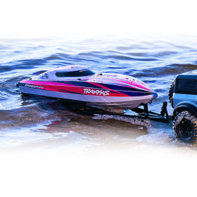 Przyczepa 2-osiowa do łodzi TRAXXAS Disruptor dla TRX-4 / TRX-6 / Ford Raptor R