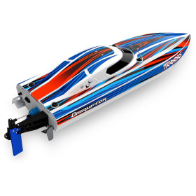 Łódź wyścigowa TRAXXAS Disruptor 4S + Self-Righting (Niebieski)