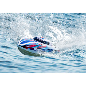 Łódź wyścigowa TRAXXAS Disruptor 4S + Self-Righting (Niebieski)