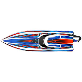 Łódź wyścigowa TRAXXAS Disruptor 4S + Self-Righting (Niebieski)