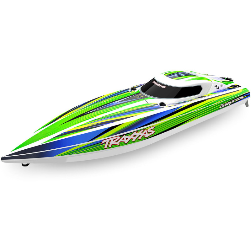 Łódź wyścigowa TRAXXAS Disruptor 4S + Self-Righting (Zielony)