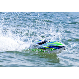 Łódź wyścigowa TRAXXAS Disruptor 4S + Self-Righting (Zielony)