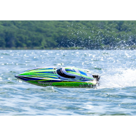 Łódź wyścigowa TRAXXAS Disruptor 4S + Self-Righting (Zielony)
